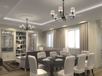 Неоклассика в интерьере: Царственная обстановка в обрамлении новейшей техники (340+Фото)