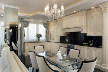 Неоклассика в интерьере: Царственная обстановка в обрамлении новейшей техники (340+Фото)