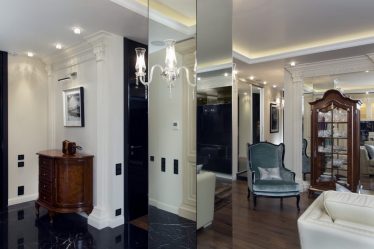 Неоклассика в интерьере: Царственная обстановка в обрамлении новейшей техники (340+Фото)