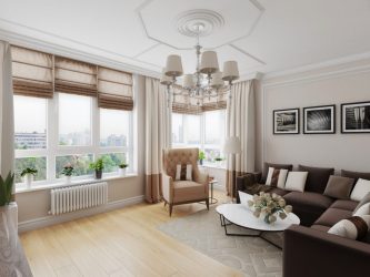 Неоклассика в интерьере: Царственная обстановка в обрамлении новейшей техники (340+Фото)