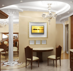 Неоклассика в интерьере: Царственная обстановка в обрамлении новейшей техники (340+Фото)