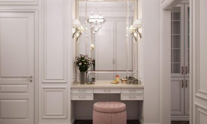 Неоклассика в интерьере: Царственная обстановка в обрамлении новейшей техники (340+Фото)