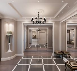 Неоклассика в интерьере: Царственная обстановка в обрамлении новейшей техники (340+Фото)