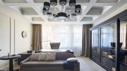 Неоклассика в интерьере: Царственная обстановка в обрамлении новейшей техники (340+Фото)