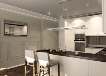 Неоклассика в интерьере: Царственная обстановка в обрамлении новейшей техники (340+Фото)