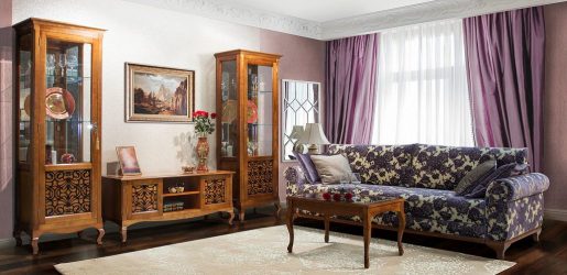 Неоклассика в интерьере: Царственная обстановка в обрамлении новейшей техники (340+Фото)