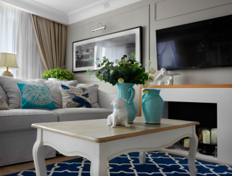 Неоклассика в интерьере: Царственная обстановка в обрамлении новейшей техники (340+Фото)