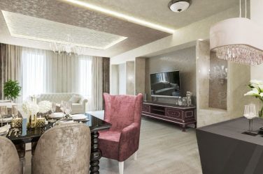 Неоклассика в интерьере: Царственная обстановка в обрамлении новейшей техники (340+Фото)