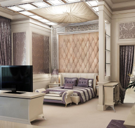 Неоклассика в интерьере: Царственная обстановка в обрамлении новейшей техники (340+Фото)