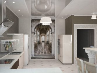 Неоклассика в интерьере: Царственная обстановка в обрамлении новейшей техники (340+Фото)