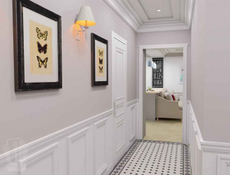 Неоклассика в интерьере: Царственная обстановка в обрамлении новейшей техники (340+Фото)