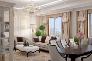 Неоклассика в интерьере: Царственная обстановка в обрамлении новейшей техники (340+Фото)