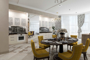 Неоклассика в интерьере: Царственная обстановка в обрамлении новейшей техники (340+Фото)