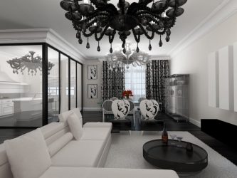 Неоклассика в интерьере: Царственная обстановка в обрамлении новейшей техники (340+Фото)