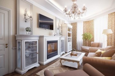 Неоклассика в интерьере: Царственная обстановка в обрамлении новейшей техники (340+Фото)