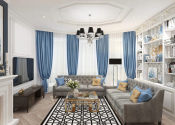 Неоклассика в интерьере: Царственная обстановка в обрамлении новейшей техники (340+Фото)