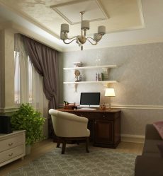 Неоклассика в интерьере: Царственная обстановка в обрамлении новейшей техники (340+Фото)