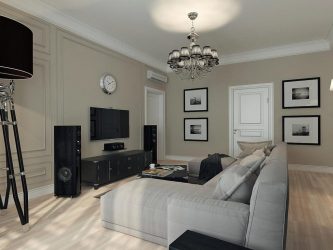 Неоклассика в интерьере: Царственная обстановка в обрамлении новейшей техники (340+Фото)