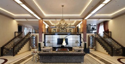 Неоклассика в интерьере: Царственная обстановка в обрамлении новейшей техники (340+Фото)