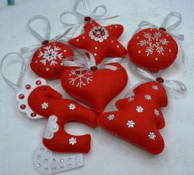 Новогодние игрушки своими руками на Новый 2018 год – Год Собаки (245+Фото)