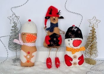 Новогодние игрушки своими руками на Новый 2018 год – Год Собаки (245+Фото)