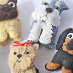 Новогодние игрушки своими руками на Новый 2018 год – Год Собаки (245+Фото)