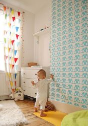 Стильные обои в детскую комнату для мальчиков. Даем ребенку возможность самовыразиться + 200 ФОТО