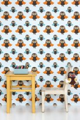 Стильные обои в детскую комнату для мальчиков. Даем ребенку возможность самовыразиться + 200 ФОТО