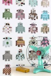 Стильные обои в детскую комнату для мальчиков. Даем ребенку возможность самовыразиться + 200 ФОТО