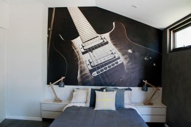 Стильные обои в детскую комнату для мальчиков. Даем ребенку возможность самовыразиться + 200 ФОТО