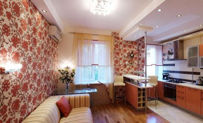 Современный дизайн обоев для кухни. Какие выбрать + Каталог Идей и 240 ФОТО