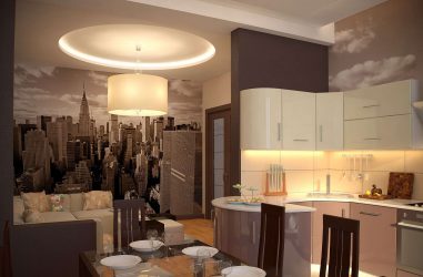 Современный дизайн обоев для кухни. Какие выбрать + Каталог Идей и 240 ФОТО