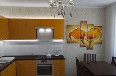 Современный дизайн обоев для кухни. Какие выбрать + Каталог Идей и 240 ФОТО