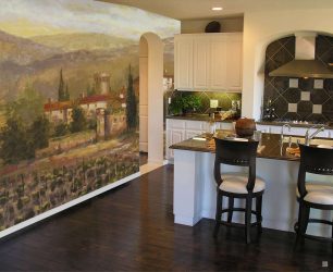 Современный дизайн обоев для кухни. Какие выбрать + Каталог Идей и 240 ФОТО