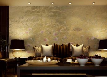 Обои с шелкографией – произведение искусства в интерьере. 125+ Фото эксклюзивного шелкового дизайна