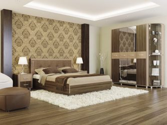 Сочетание Обоев в спальне: 240+ Фото Красивых Комбинаций интерьеров