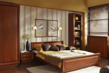 Сочетание Обоев в спальне: 240+ Фото Красивых Комбинаций интерьеров