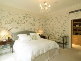 Сочетание Обоев в спальне: 240+ Фото Красивых Комбинаций интерьеров