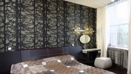 Сочетание Обоев в спальне: 240+ Фото Красивых Комбинаций интерьеров