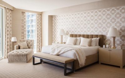 Сочетание Обоев в спальне: 240+ Фото Красивых Комбинаций интерьеров