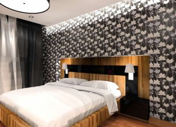 Сочетание Обоев в спальне: 240+ Фото Красивых Комбинаций интерьеров