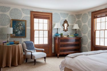 Сочетание Обоев в спальне: 240+ Фото Красивых Комбинаций интерьеров