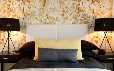 Сочетание Обоев в спальне: 240+ Фото Красивых Комбинаций интерьеров