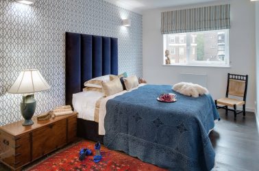 Сочетание Обоев в спальне: 240+ Фото Красивых Комбинаций интерьеров