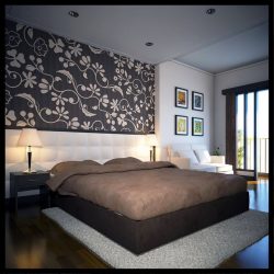 Сочетание Обоев в спальне: 240+ Фото Красивых Комбинаций интерьеров