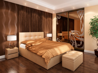 Сочетание Обоев в спальне: 240+ Фото Красивых Комбинаций интерьеров