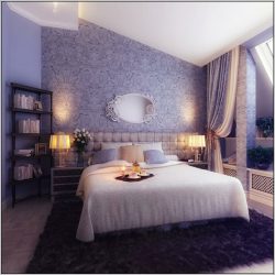 Сочетание Обоев в спальне: 240+ Фото Красивых Комбинаций интерьеров