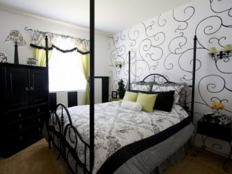 Сочетание Обоев в спальне: 240+ Фото Красивых Комбинаций интерьеров