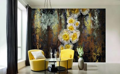 Обои в цветок: Жизнь в цветочной поляне или как правильно подобрать? 170+(Фото) цветущей романтики в серых буднях