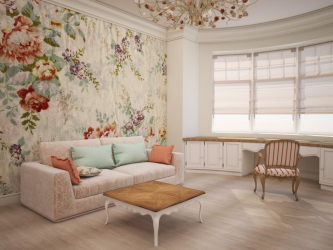 Обои в цветок: Жизнь в цветочной поляне или как правильно подобрать? 170+(Фото) цветущей романтики в серых буднях